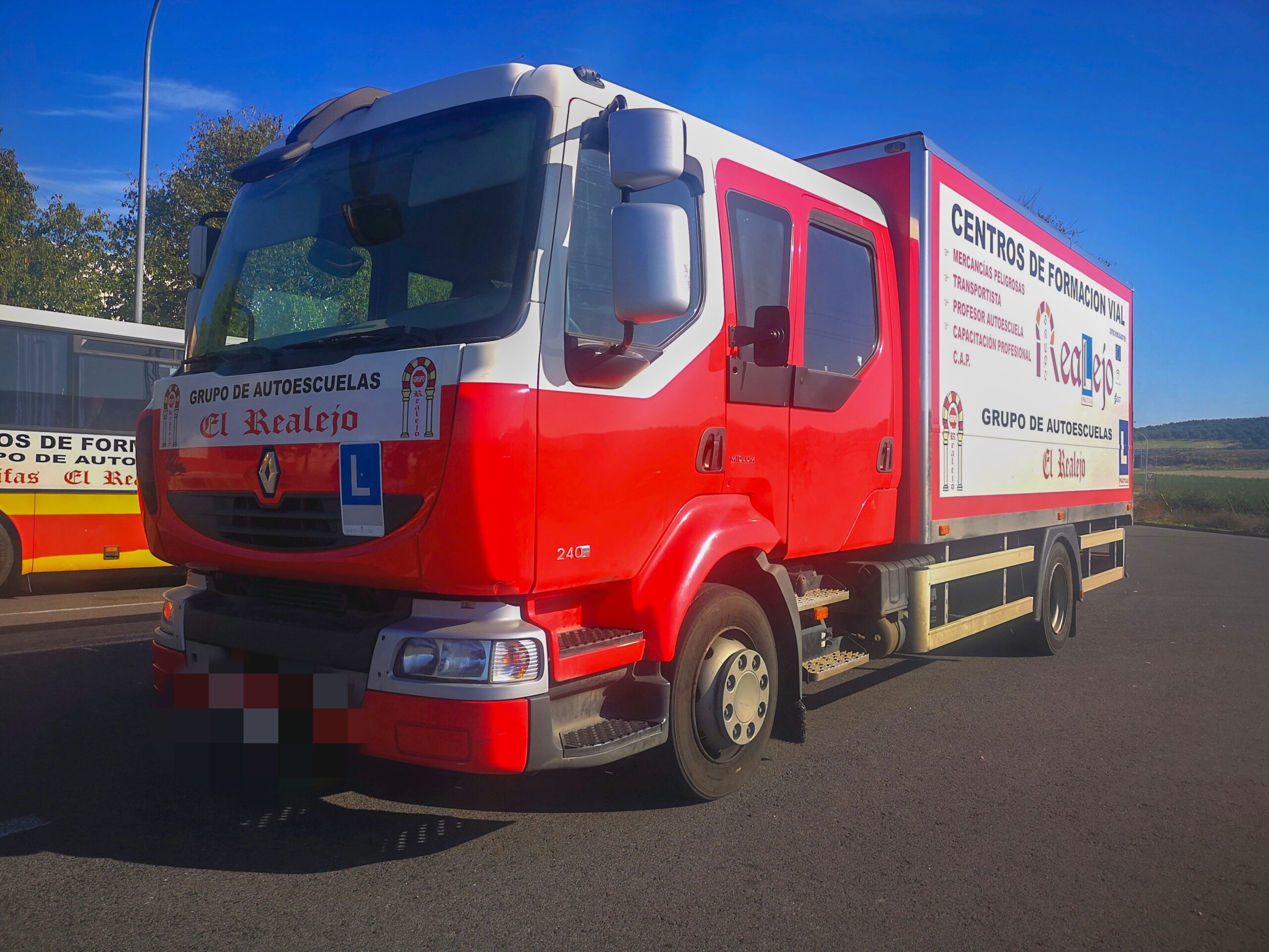 Camión de formación para permiso C Grupo Realejo