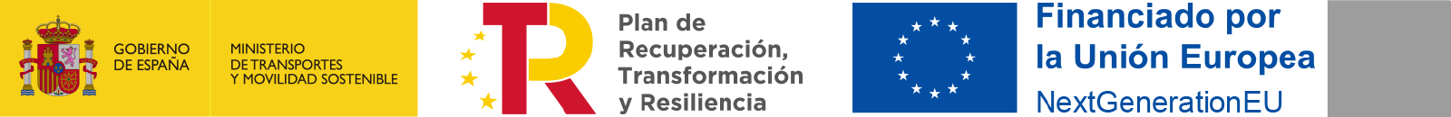 Logos MITMA PRTR NextGeneration - Financiado por la Unión Europea